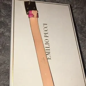Emilio Pucci | Accessories | Emilio Pucci Magenta W Gold  display picture 2